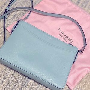 Kate spade baby blue crossbody purse
